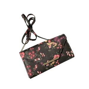 Apt 9 RFID Envelope Wallet Crossbody Floral